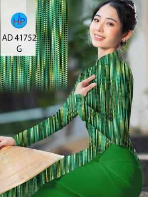 Vải Áo Dài Hoa Văn AD 41752 20